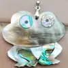 Pendentif Colliers Femmes Bijoux De Mode 40x48mm Coquille D'ormeau Grenouille Art Perle 1 Pièces D1225