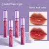 Lip Gloss Mirror Water Transparent Glass Lipgloss Waterproof Lasting Liquid Lipstick Moisturizing Sexy Red Make Up