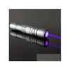 Laserpointers Meest Powerf 5000M 532Nm 10 Mile Sos Lazer Militaire zaklamp Groen Rood Blauw Violet Pen Lichtstraal Jacht Onderwijs D Dhtvc