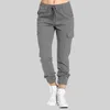 Pantalons femme Capris grande taille Cargo pantalon femmes pantalon de jogging décontracté femmes pantalons de survêtement dames pantalon surdimensionné pantalon de jogging pour les femmes 4XL 230421