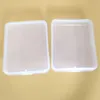 Sieradenzakken bedekte plastic transparante PP rechthoekige verpakking haarspeld afwerking opbergdoos