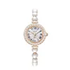 Orologi da polso Orologi da donna Nicchia di lusso Perla Bracciale con diamanti Orologio al quarzo Moda DRESS Versatile orologio impermeabile Reloj Para Mujer