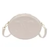 dermis designer cel lady Mini tender pink mooncake bun 2023 Solid PU Fashion Personalized Daily Fragrance Simple Womens Bag Single Shoulder Bag Crossbody Bag Sm JII3