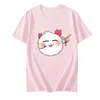 メンズTシャツonmyoji Ibaraki-douji Tama Dumpling Tshirts Men/women Kawaii/かわいいファッションTシャツ春と夏の綿漫画