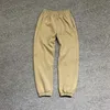 Calças masculinas temporada sólida 6 sweatpants homens mulheres melhor qualidade calças veludo algodão temporada série calças zíper bolso tag t231121