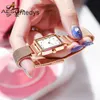 Designer Quartz Watches Quartz Watch Women's Exquisite Student Thin Strap Fashion Waterproof Square High Grade