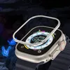 Para Apple Watch Ultra Films Relógios inteligentes aparência relógio 8 pulseira ultra marinha Frequência cardíaca Sono Fitness inteligente Novo relógio inteligente esporte iwatch Filme de aço