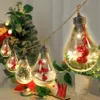 Kerstversiering LED-lamp transparant boomdecoratie decoratieve hanger kindervakantiecadeau 231121