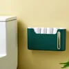 Trash Bags Garbage Storage Box Plastic Grocery Holder and Dispenser Wall Mounted No Punching Large Capacity 230421