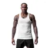Herren-Tanktops, modisches Mesh-Sport-Top, lässige Fitnessstudio-Kleidung, schnell trocknende koreanische Weste, Muskel-Workout-Fitness, ärmellose Unterhemden