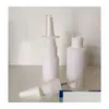 梱包ボトル卸売2000 PCS 10mlボトルホワイト空のプラスチック鼻スプレーアトマイザードロップデリバリーオフィススクールビジネス業界DH1OM