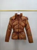 Arm Badge Women Down jacket Outdoor Casual puffer jacket Designer down jackets women Fashion warm coat size 1--4