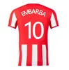 2023 2024 UD ALMERIA Camisas de futebol SADIQ DYEGO SOUSA Home Away 23 24 SAMU Maillots De Foot AKIEME JUAN VILLAR Almeria Camisa de futebol Homens Kit infantil