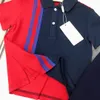 ボーイポロスデザイナースポーツセットブランドチルドレンTシャツショーツと2つのピースセットハイエンドキッズサマートラックスーツ刺繍ロゴ2023子供服セット