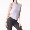 AL0LULU Canottiera sportiva da yoga T-shirt da donna con canotta da yoga