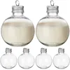 Vases Christmas Tree Ornament Fillable Water Bottle Bulbs Shape Pendants Candy Holder Ball Pendant Home Party Decor