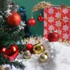 Christmas Decorations 12Pcs Shatterproof Mini Balls Tree Ornaments Small Hanging Plating Ball Holiday Party 231120