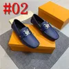 13 Model sommar lyxiga män skor avslappnad lyxmärke äkta läder herr designer loafers moccasins italienska andningsbara slip på båtskor svart