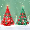 Рождественские украшения, 3D фетровая рождественская елка для фестивальных украшений, сделай сам, инновационные персонализированные Navidad 231120
