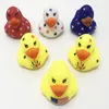 Rubber Ducks Baby Bath Toys Party Supplies Kids Shower Bath Toy Float Soupwy Sound Duck Water Joue Game Gift For Children