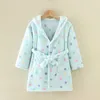 Pajamas Winter Children Bath Robes Cartoon Boy Girl Flannel Sleepwear Kids Clothing Baby Warm Bathrobe Casual Homewear 231121