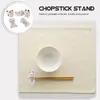 Dinnerware Sets 5 Pcs Desktop Decor Ceramics Tableware Rack Asian Home Adorno Para Mesa Chopsticks Rests Decorative Dining