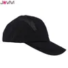 Ball Caps Jovivi Men's Baseball Cap Set Original Sport Hat Summer Casual Visor Sun Protection Black/Gray/Navy Color Wholesale