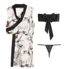 Etniska kläder sexiga japanska kimono traditionella kimonos dräkt geisha cosplay haori obi yukata klänning ff2672
