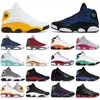 Jordons Herren-Basketballschuhe Jumpman 13 Retro Herren Damen Flint 13s Brave Blue Del Sol Houndstooth Reflektierender Court Lila Sport-Turnschuhe Chaussures