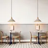 Lampy wisiorku retro Wabi-sabi żyrandol Nordic LED sypialnia nocna wisząca lekki bar restauracyjny salon cement mały