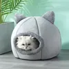 Kennele Pensje Pet Tent Cave łóżko odpowiednie dla kotów Szczenięta samozwańcze łóżka kota