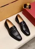 2023 New Men Forms Sital Party Frick Leather Bress Fress أحذية متسكعون غير رسميين على أزياء أعمال Oxfords الحجم 38-47