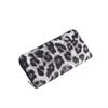 Hats Leather Women Wallet Classic Leopard Animal Print Long Wallets Female Cards Holder Clutch Bag Fashion Ladies Purses