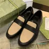 Designer-Freizeitschuhe, Damen-Loafer, Schaffell-Diamant-Leder-Turnschuhe, Zubehör, Metall-Hardware, Schnalle, halber Slipper