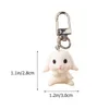 Keychains 4 Pcs Keychain Creative Chains Unique Backpack Pendants Suitcase Rings Resin Portable Keyring