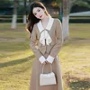 Vestido de duas peças francês pequena fragrância primavera outono saia terno feminino elegante coreano turn-down colarinho curto blazer longo conjunto de 2 peças