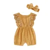 Rompers Summer Baby Girl Dompers Born Baby Одежда