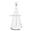 Christmas Decorations 2023 Animated Lightshow Cone Tree Led Yard Light String Lights Waterproof Ip44 Home Xmas Outdoor Decoration Dr Dhghj