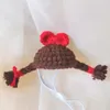 Hondenkleding Mini Hamster Hat Kleine dieren Mooie handgebreide hoeden voor hagedis cavia reptiel kerstfeest kleding kostuum huisdierenkappen