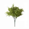 Decoratieve bloemen 1 st 2023 Ontwerp Artificiële boomtak Evergreen Cypress Spray Simulation Fern Bouquet