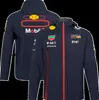 Giacche da uomo Oracle Colore rosso Bull Racing 2023 Giacca da squadra F1 Sergio Perez Giacca uniforme Formula 1 Tuta da corsa MOTO Cappotto Jack da uomo T231121