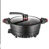 Electronic Low Pressure Pot Non-Stick Pan Integrated Large Capacity Electric Caldron Multi-Functional Household Kitchen Cooking Electric Chafing Dish Wholesale