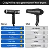 Hair Straighteners CkeyiN 1500W Dryer Brushless DC Motor Blow Low Noise Styling Tool with 3 Wind Speed 4 Temperatures LCD Display 231121