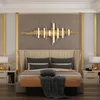 Wall Lamp Hongcui Modern Gold Picture Fixture Lights LED Creative Rectangular Background Sconce Decor For Living Bedroom