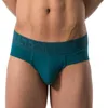 Mutande Slip traspiranti in cotone maschile Comode mutandine convesse con elastico a vita bassa Lingerie per esercizi di sollevamento dell'anca