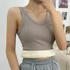 Camisoles Tanks 1PC Plush Velvet Vest Sling Camisole Tops Thermal Underwear Women Fick Winter