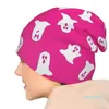 Bérets Rose Fantômes Halloween Skullies Bonnets Chapeau Hip Hop Hommes Femmes Casquettes En Plein Air Chaud Thermique Élastique Bonnet Chapeaux