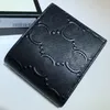 デザイナーメンズウォレットレタープリント財布とハンドバッグカードホルダーブラックブラックレザーラグジュアリーショートウォレット