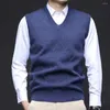 Men's Vests Comfy Fashion Vest Winter Autumn Daily Holiday Male Regular Slight Stretch Solid Color Spring Vacation