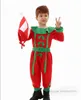 Christmas special occasions children elf cosplay performance clothing sets boys girls Xmas party campus holiday costume clothes Z5379